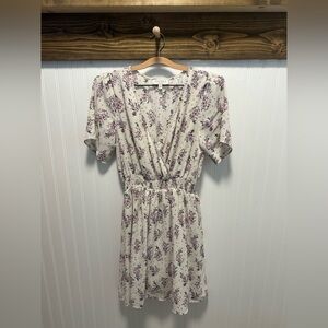 Hayden Lavender Floral Mini Dress
